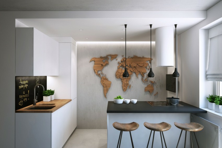 decorar paredes diseno interiores acentos Clark Richardson Architects ideas