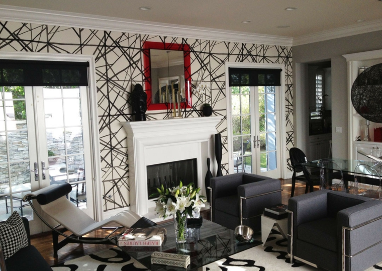 decorar paredes diseno interiores acentos animado ideas