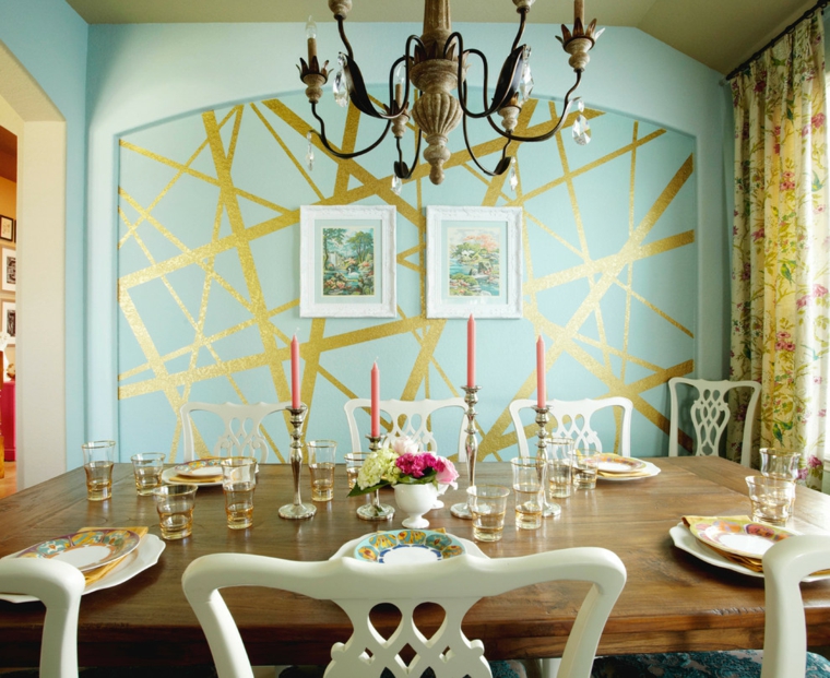 decorar paredes diseno interiores acentos eclecticos ideas