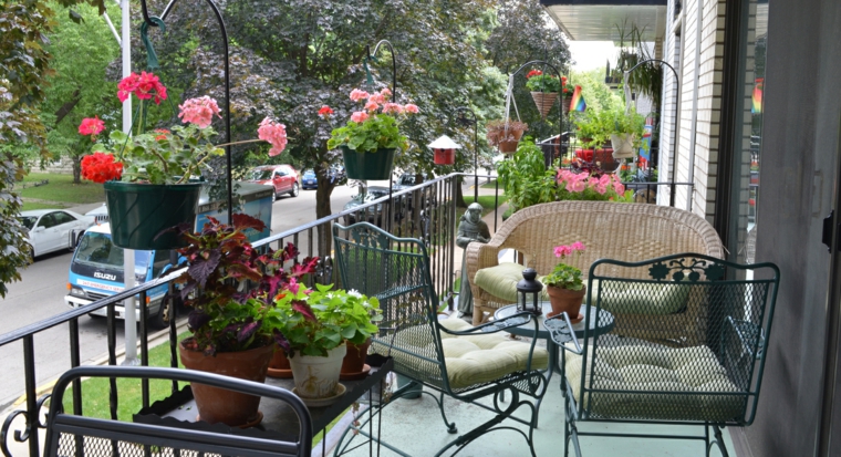 decorar terrazas grandes con flores decorar terrazas grandes flores