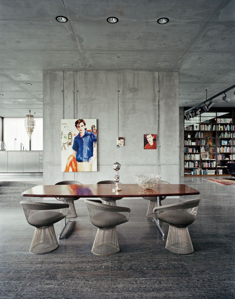 decoracion interiores minimalistas hormigon ideas
