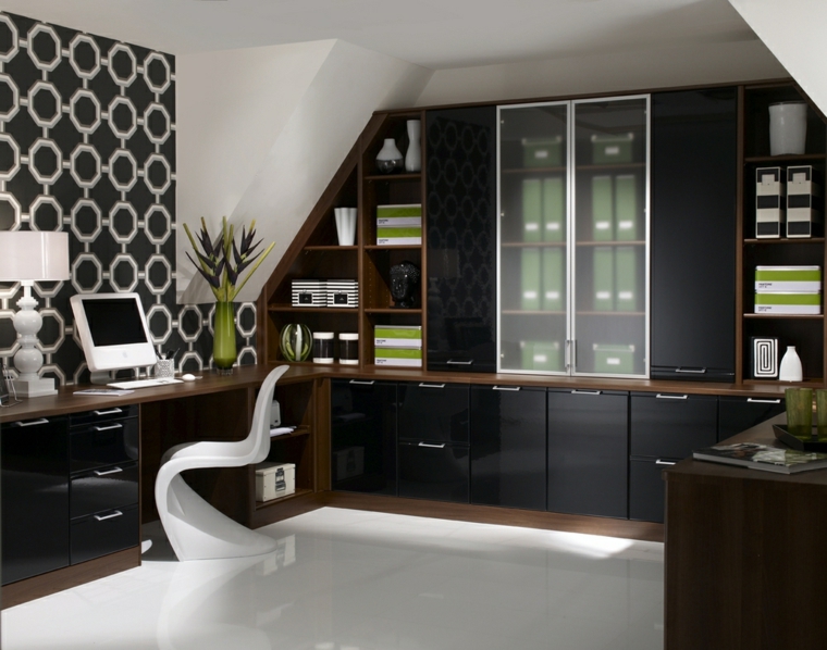 diseño de oficinas madera