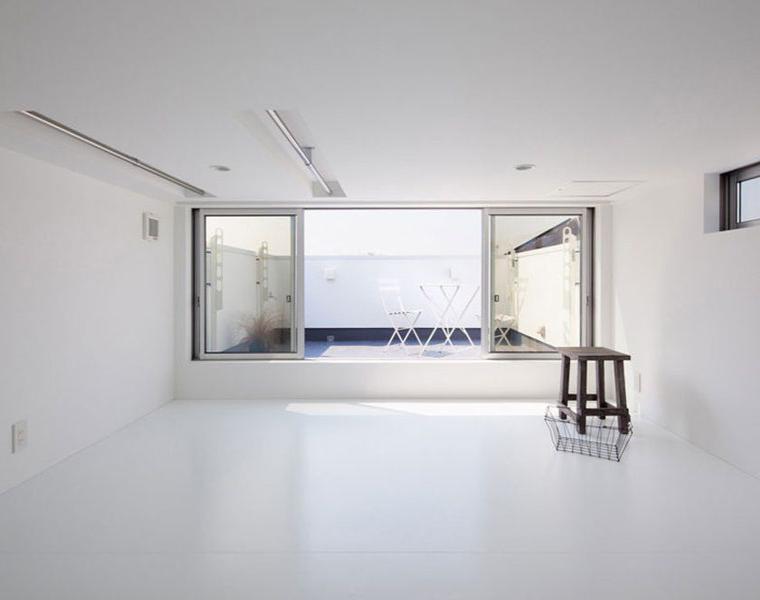 diseno interior moderno sencillo blanco
