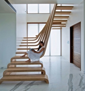 Escaleras de madera, un detalle impresionante para el hogar
