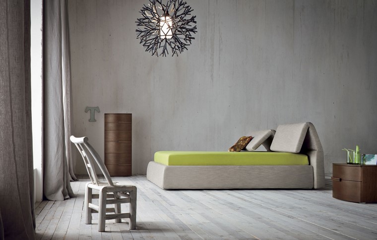 Dormitorio principal con diseño minimalista