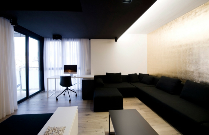sofa amplio para la decoracion especiales chimeneas cortinas claras sofa