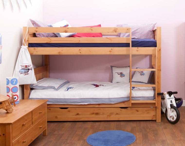 habitacion juvenil litera madera