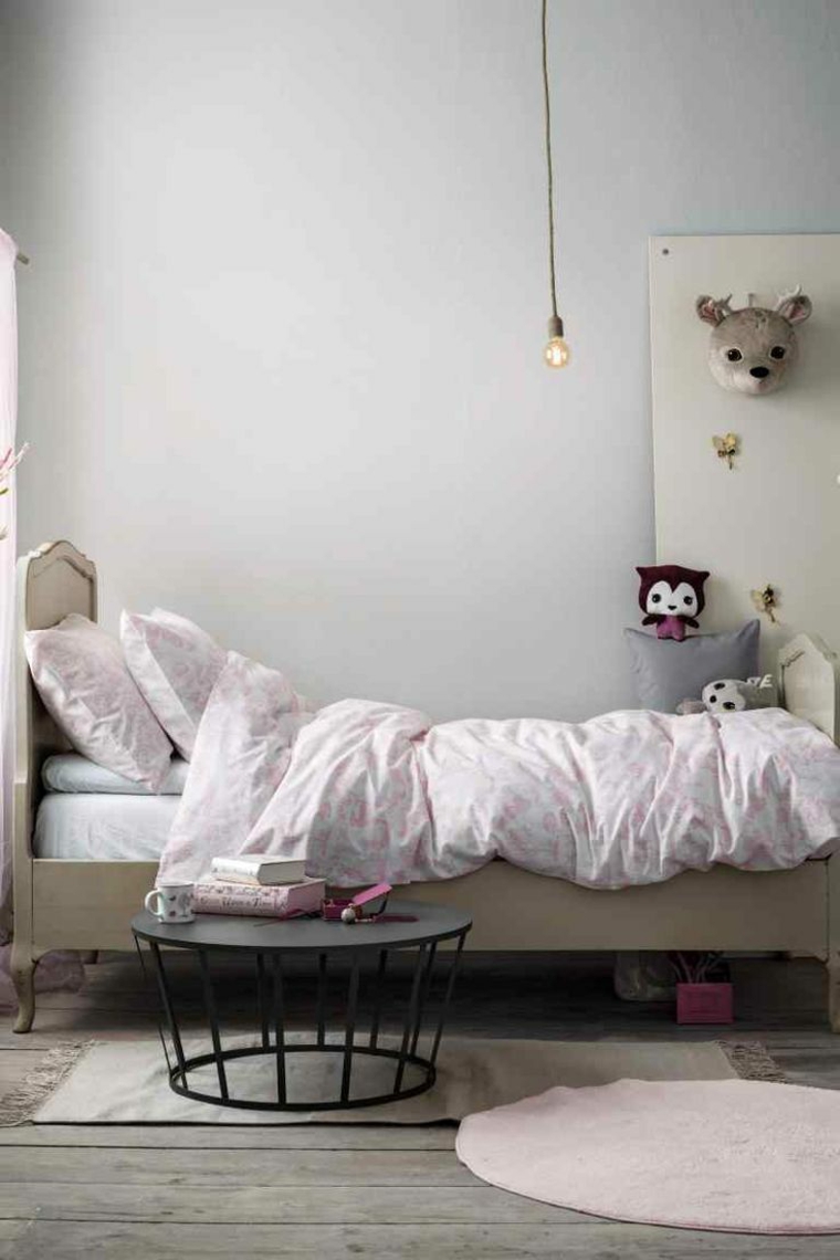 dormitorio infantil con cama de madera habitaciones ninos diseno contemporaneo ideas