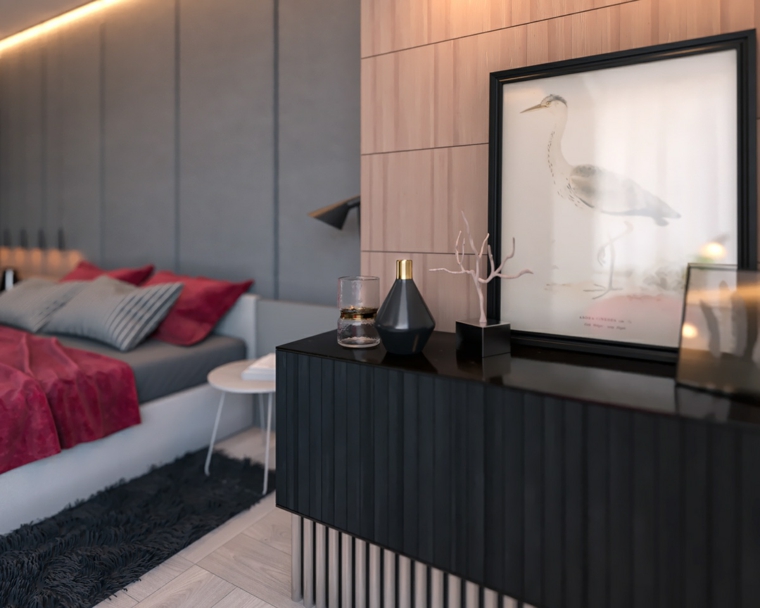 Gris en el dormitorio - descubre las tonalidades grises de moda