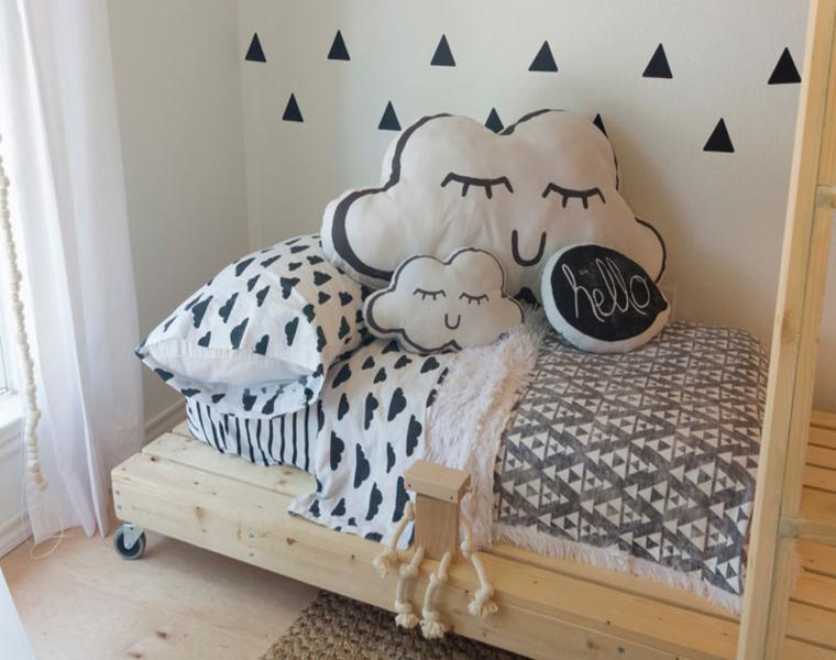 Dormitorio infantil divertido y moderno, de Urbanology Designs
