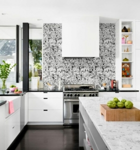 Proteger las paredes de la cocina con elegancia y estilo