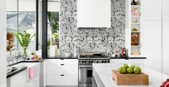 Decoración de cocinas chicas - ideas para ahorrar espacio