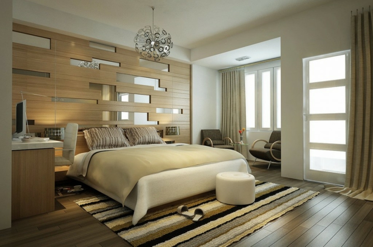 paredes con madera para el dormitorio paredes con madera dormitorio