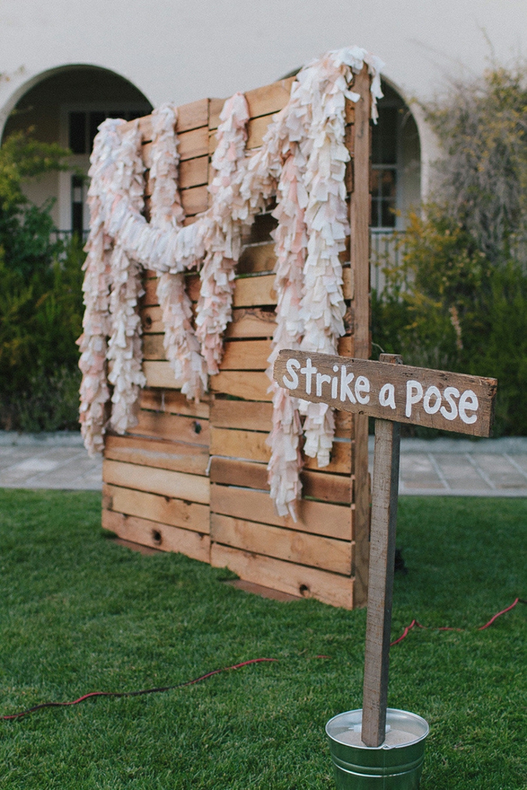photocall para bodas diseno madera palet ideas