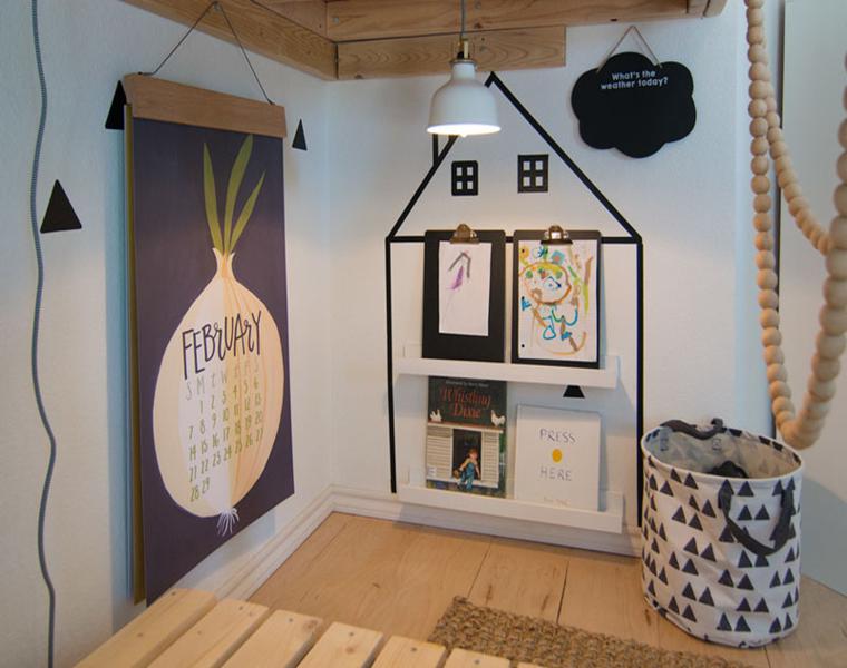 Dormitorio infantil divertido y moderno, de Urbanology Designs