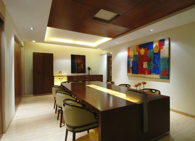 zz architects mesa madera piedra diseno comedor ideas