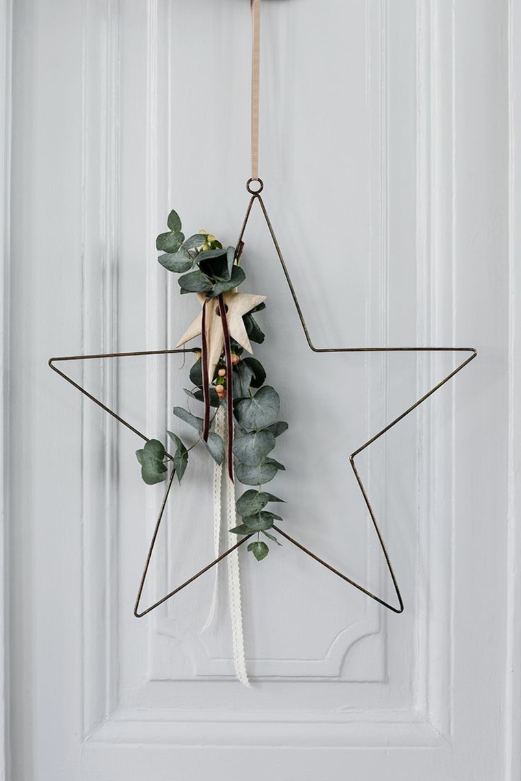 bonito adorno de Navidad en forma de estrella bonito adorno de Navidad estrella