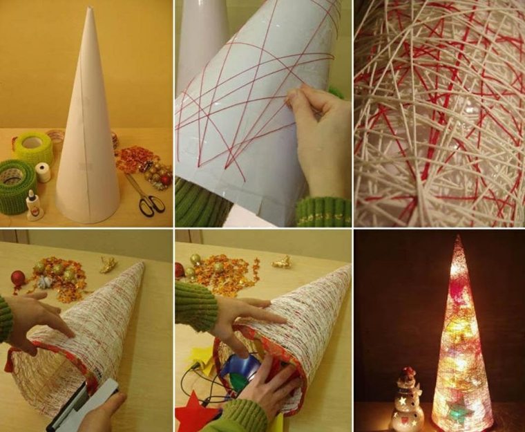 cosas de navidad decoracion manialidades arbol navidad ideas