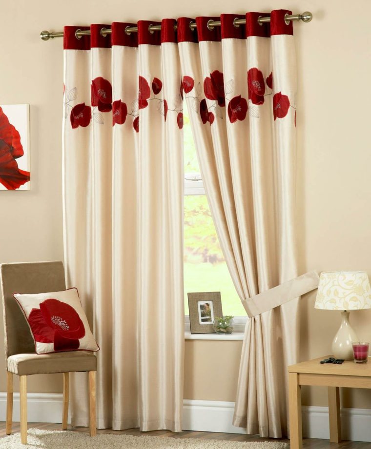 decorar con cortinas interior casa