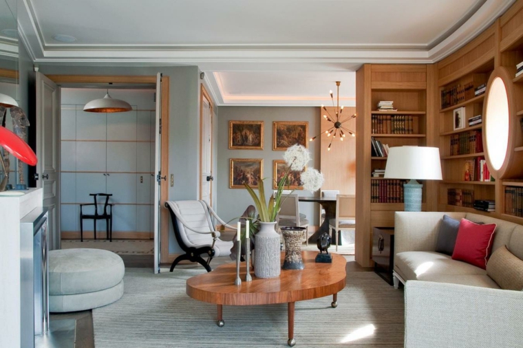 detalles madera salon diseno bohemio ideas