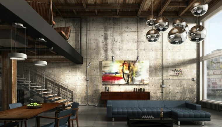diseño induistrial apartamento loft
