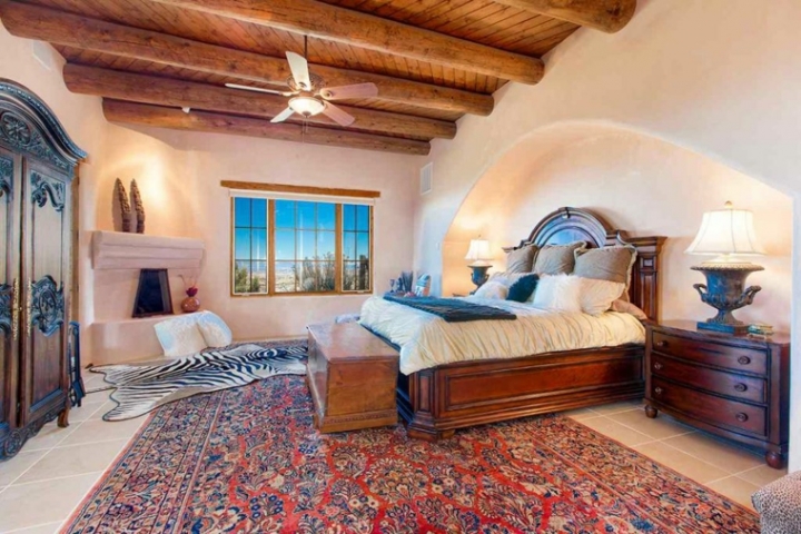 Dormitorios rústicos con belleza genuina