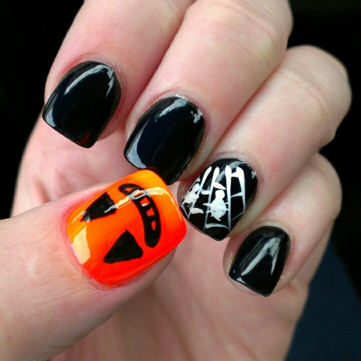 calabazas inspiraciones halloween manicura inspirada salas materiales fuentes