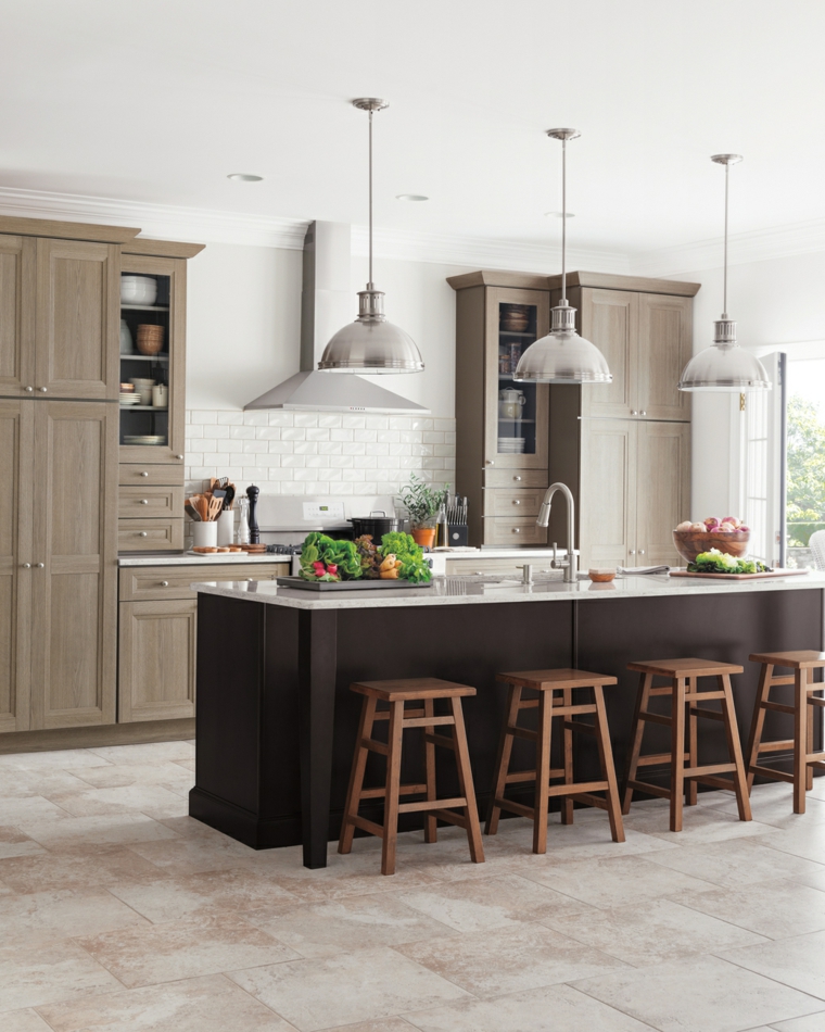 Muebles de cocina - 36 ideas para un estilo campestre moderno