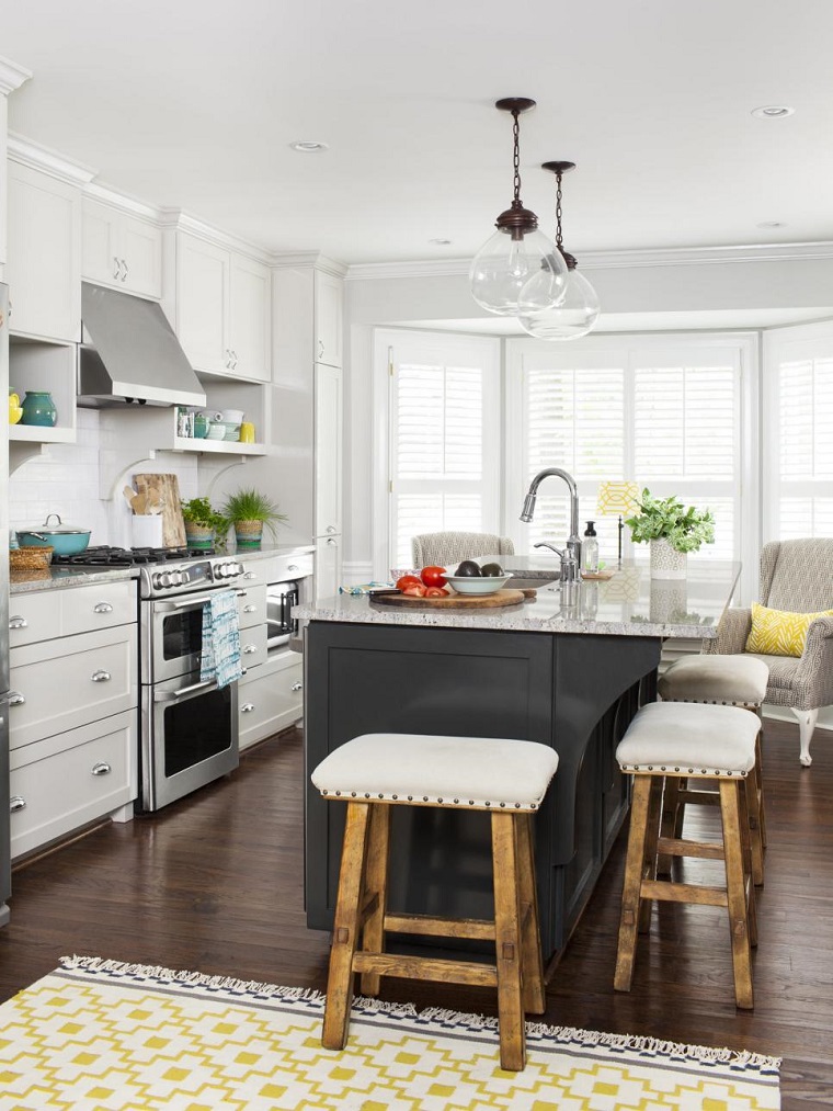 Muebles de cocina - 36 ideas para un estilo campestre moderno