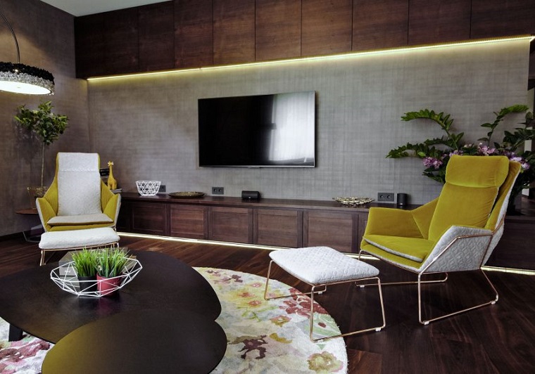 salon moderno disenado carlson design home ideas