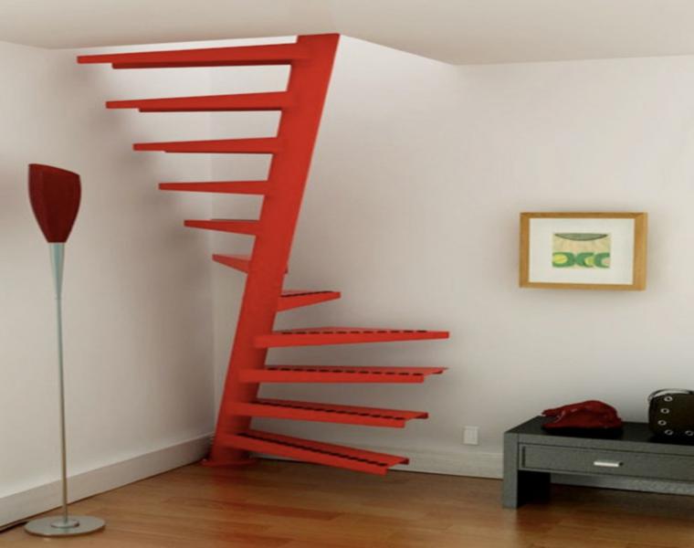 Escaleras modernas - descubre los diseños más inusuales