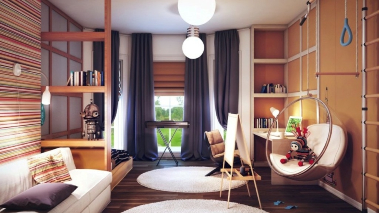 silla hamaca habitación