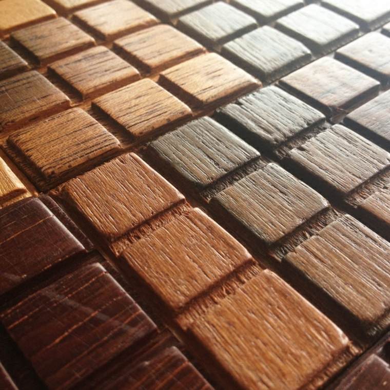 tableta chocolate madera natural