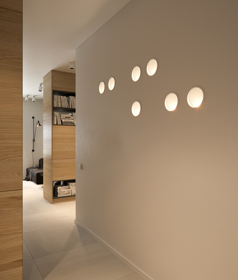 Interiores de apartamentos pequeños con temas variados