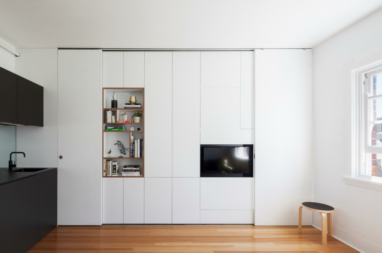 apartmento color blanco