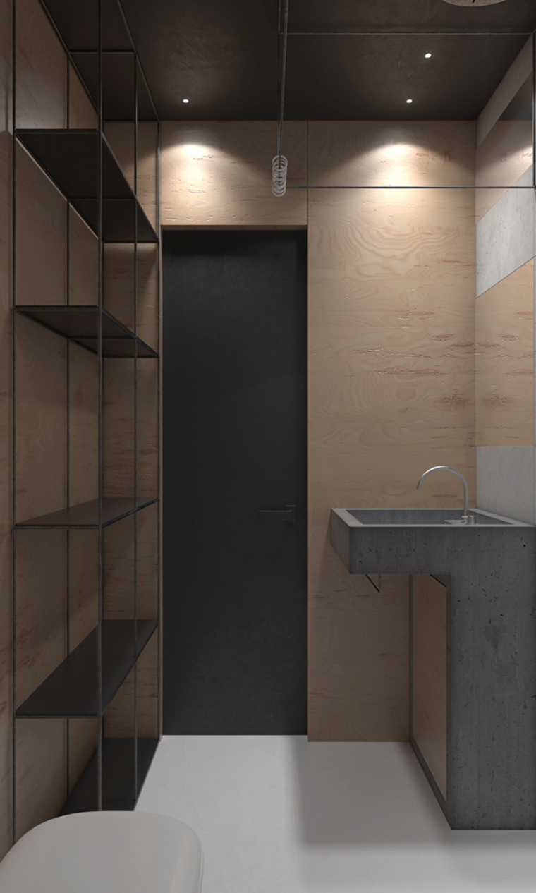 Interiores de apartamentos pequeños con temas variados