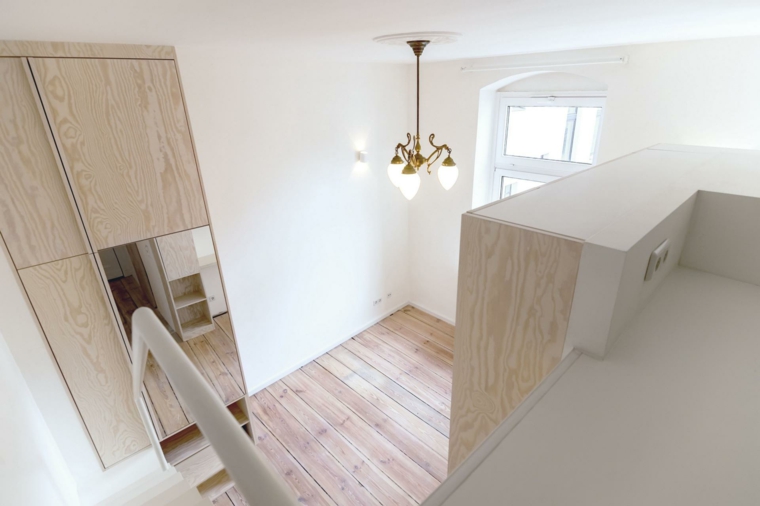 apartamento Berlin blanco madera