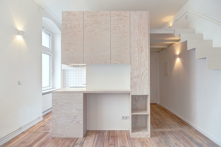 apartamento pequeño diseño moderno