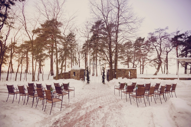 bodas originales invierno decoracion casamiento ideas