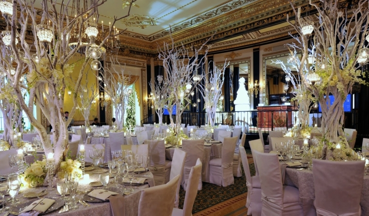 bodas originales invierno decoracion recepcion boda ideas
