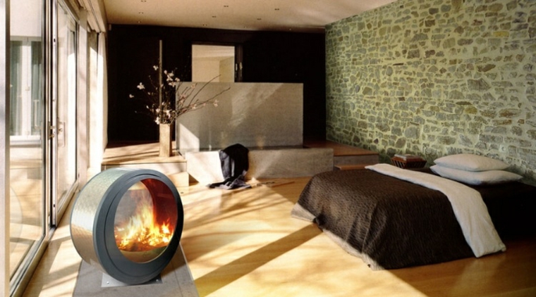 Interiores modernos con chimenea que lograrán inspirarte