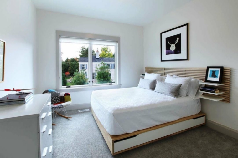 Ideas faciles para decorar un dormitorio de estilo nórdico