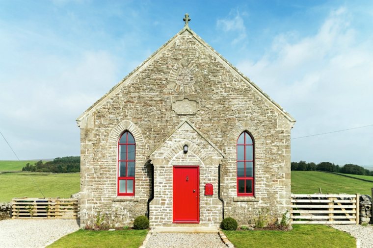 capilla inglesa convertida casa