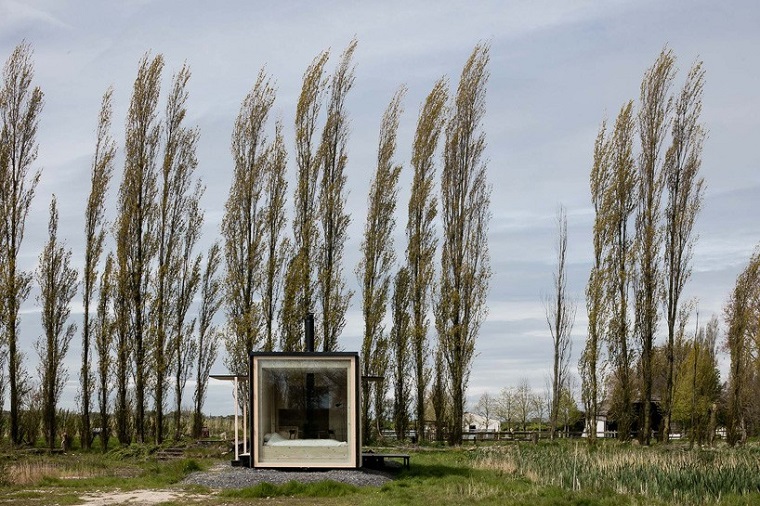 casas moviles cabana ark shelter diseno ideas