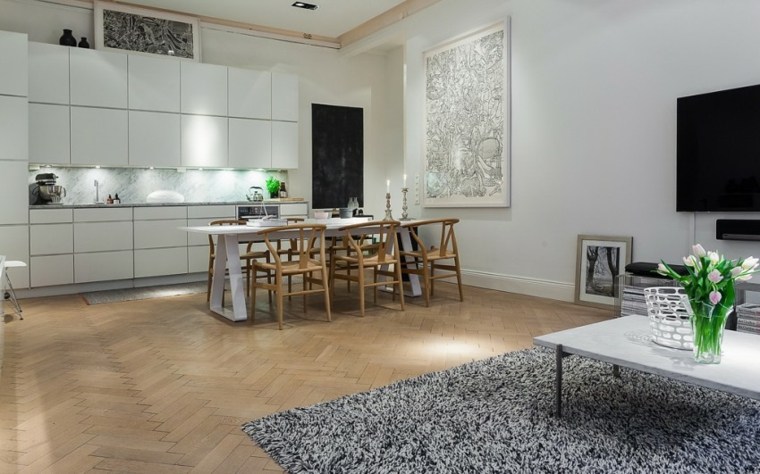cocinas nordica apartamento moderno estocolmo suecia ideas