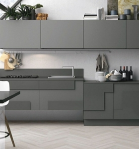 Color gris cocinas y diseños en 42 ideas espectaculares