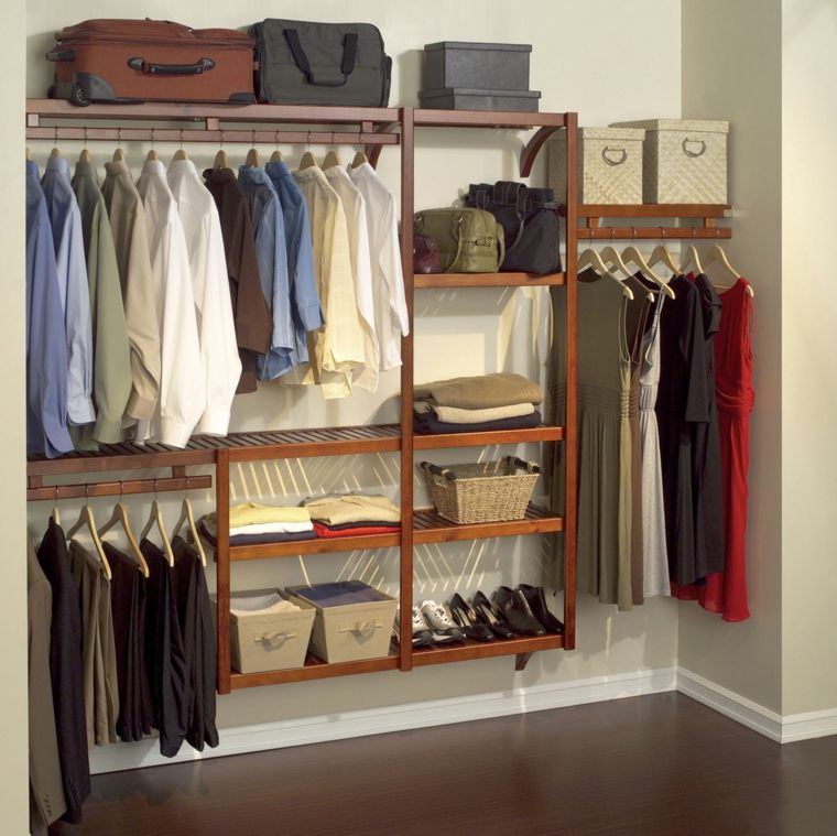 cómo organizar un armario