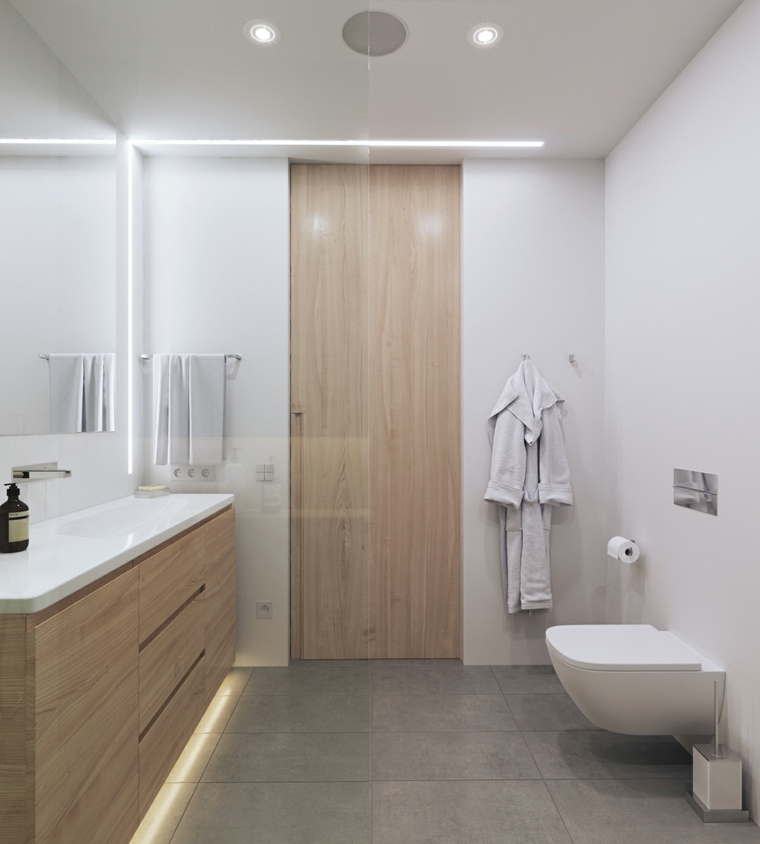baño con diseño simple cuarto de bano minimalista moderno diseno estilo simple ideas