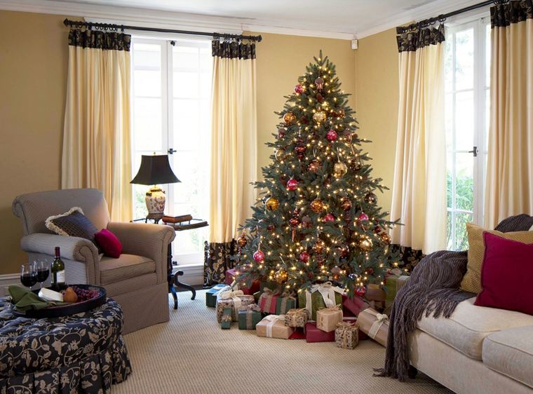 decoración del árbol de navidad