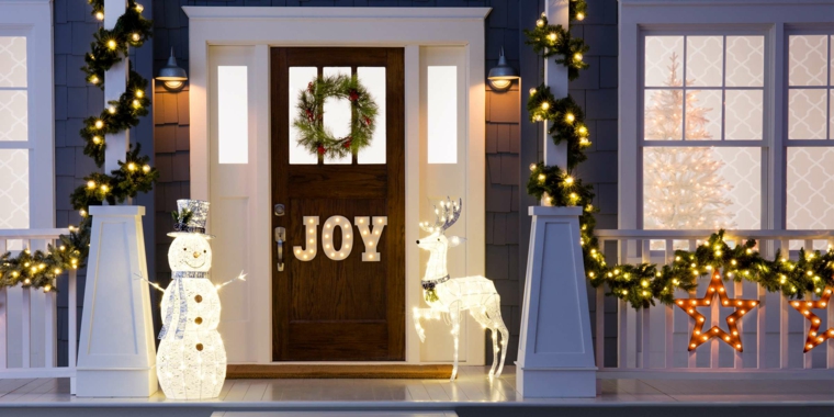 decoración navideña exterior clásica decoración navideña exterior clásica